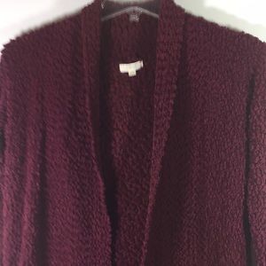Oddy Soft Fuzzy Open Front Cardigan Size S/M